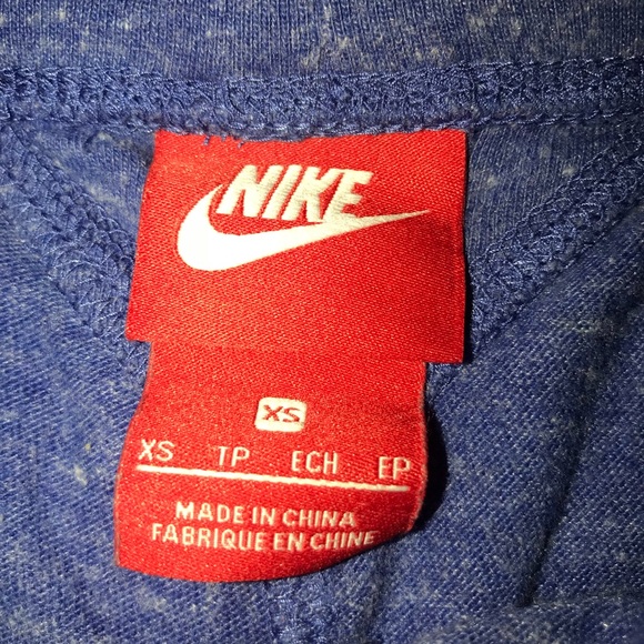 BLUE NIKE SOFT SHORTS - Picture 4 of 4